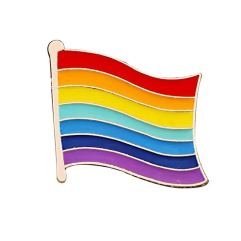 Značka mavrična zastava PRIDE